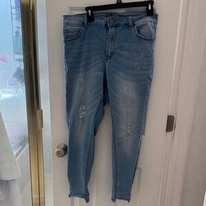 Wax Jean Women's Skinny Jeans - Light Blue